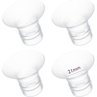 Momcozy Inserto De Brida De 21 Mm, Compatible Con Bridas De 24 Mm De La Mayoría De Las Bombas, 4 Unidades