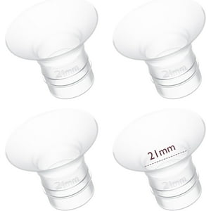 Momcozy Inserto De Brida De 21 Mm, Compatible Con Bridas De 24 Mm De La Mayoría De Las Bombas, 4 Unidades