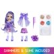 thumbnail image 2 of Rainbow High Rainbow Shimmers con Slime – Muñeca de Moda Violet, Púrpura de 28 cm, Crea una Muñeca Arcoíris, Kit de Slime, Ardilla Mascota, Regalo para Niños 4+, 2 of 5