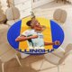 thumbnail image 4 of Jude Bellingham theme Fitted Round Tablecloths Elastic Edged Table Covers Waterproof Table Cloth For Kitchen Holiday Party Tables Decor 120cm, 4 of 6
