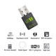 thumbnail image 2 of Adaptador Usb Wifi Bluetooth 600 Mbps Doble Banda Auscoumer 4510ac, 2 of 8