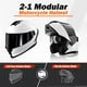 thumbnail image 2 of Casco Modular de Motocicleta MXJ Gear XXL con Doble Visera, 2 of 9
