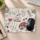 thumbnail image 2 of Mousepad 20x24 Cm - Diseño Pajaritos Love, 2 of 3