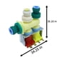thumbnail image 3 of Válvula de Entrada de Agua para Refrigerador Robertshaw W10341320 110V, 3 of 5