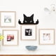 thumbnail image 4 of Adorno de gato con dedo medio, divertido adorno de gato negro con dedo medio, decoración de gato negro levantando el dedo medio, regalo para amantes de los gatos. (10 * 5 cm), 4 of 7
