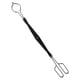 thumbnail image 1 of Pinzas para chimenea Clip de abrazadera Agarrador de troncos de metal para leña Acabado resistente al óxido Hierro forjado reforzado Apertura y cierre, 1 of 5