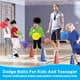 thumbnail image 2 of Bolas de juego Dodgeball BallFun, 21,6 cm, paquete de 6 con bomba y bolsa, 2 of 7