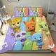 thumbnail image 1 of Fiesta de Palabras Conjunto de sábanas temático, trío de piezas, cómodo y amigable con la piel, diseño único, regalo de decoración para el hogar para familiares, amigos y fans, 90 cm * 190 cm, 1 of 6