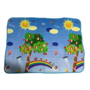 Tomasstore - Alfombra De Niños 120X90Cm Antigolpes Reversible