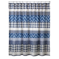 Mallorca - Cortina Para Baño Diseño Philadelphia Con Forro 2 Piezas