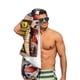 thumbnail image 5 of Johnny Puff Toalla de playa de secado rápido con diseño temático, regalo para mujeres y niñas, ideal para cumpleaños, fans, amantes de la música, uso en la playa o al aire libre, 78 × 150 cm, 5 of 6