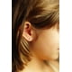 thumbnail image 3 of Aros Abridores Punto De Luz 3mm Zirconia Chapado En Oro 18k, 3 of 3
