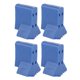 thumbnail image 5 of Paquete De 4 Fundas Para Pies De Escalera, Pata De Escalera De ático, Patas De Muebles De Silicona Duraderas, Azul, 5 of 5