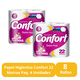 thumbnail image 2 of Papel Higienico Confort 22 Metros Paquete de 8 Unidades, 2 of 4