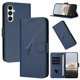 thumbnail image 1 of Funda Cartera Fibra de Carbono para Samsung Galaxy S24 FE con Soporte y Cierre Magnético Azul, 1 of 6