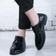 thumbnail image 3 of Zapatos de cuero para hombre, zapatos de hombre, zapatos de primavera y otoño, zapatos de cuero casuales negros para jóvenes, zapatos de cuero de vestir para hombre, 3 of 5