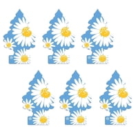Ambientador Little Trees Daisy Fields Para Hogar/Coche, Paquete De 6