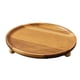 thumbnail image 2 of Mini Pedestal De Madera De Madera De Madera Para Los Centros De Mesa De Mesa Para El Hogar Farmhouse 20cmx3.5cm, 2 of 5