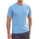 thumbnail image 1 of INSPIRE CHIC Camiseta Atlética para Hombre de Manga Corta Cuello Redondo Camisetas para Correr L Azul, 1 of 5