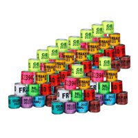 Ioensy - Identifique Las Bandas Con Bandas De Pie De Paloma Numéricas Para La Mayoría De Los Pájaros Adultos Aves De Corral Pato Multicolor