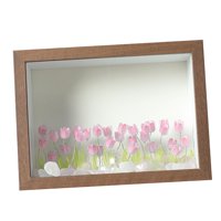 Bothyi - Marco De Fotos De Bricolaje Luz De Noche Marcos De Madera Decorativos De Regalo De Inauguración De La Casa