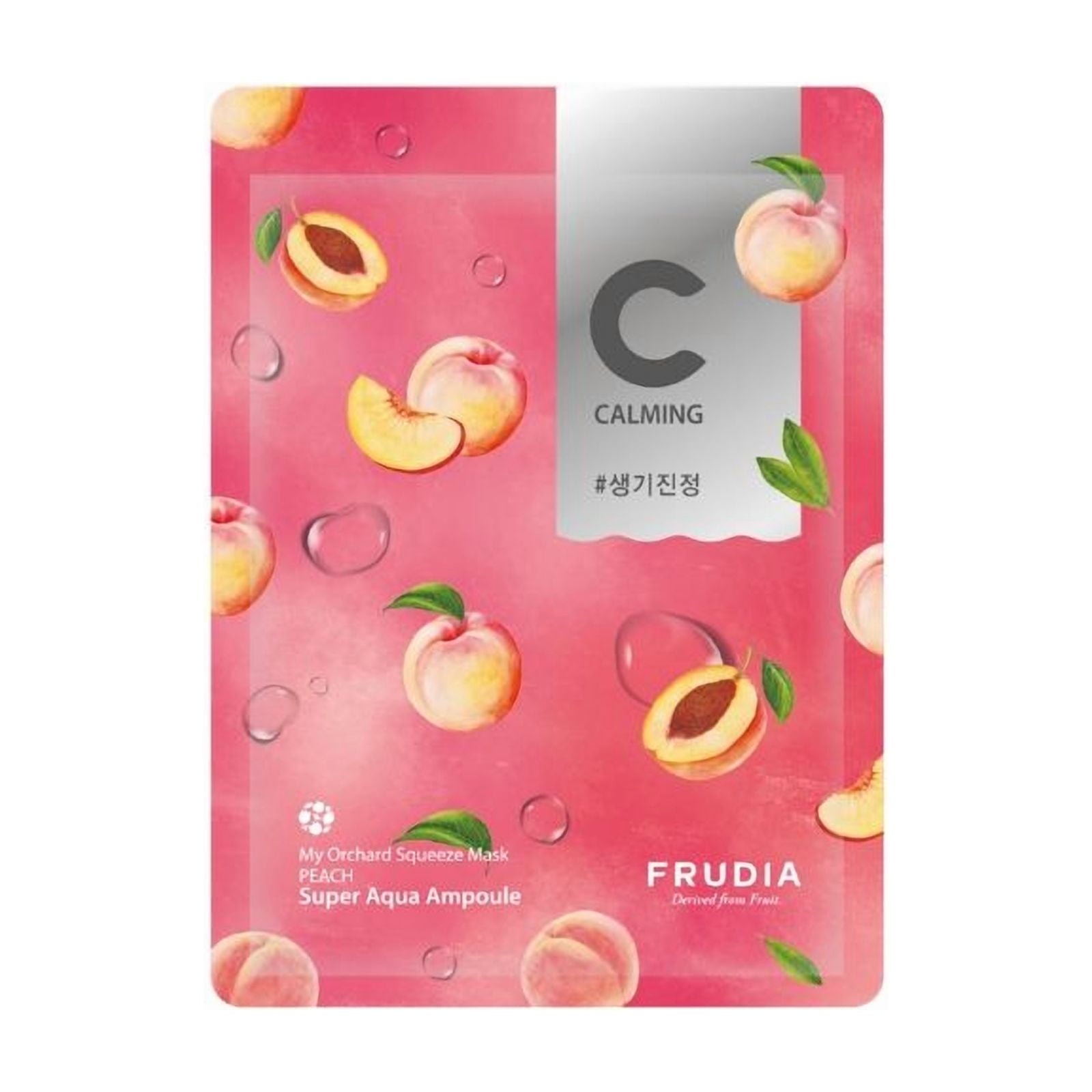 Mascarilla Facial De Durazno Calmante Frudia