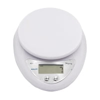 Philco - Pesa Balanza Digital De Cocina 5Kg Blanco