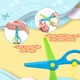 thumbnail image 3 of Safety Scissors LoveStown para niños pequeños, punta roma, 4 piezas, suministros de arte, 3 of 8