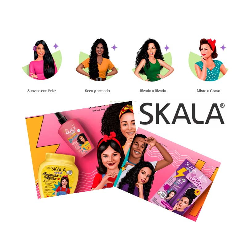 Skala Champú 12 En 1 – 325 Ml, Mehrfunktions-Shampoo