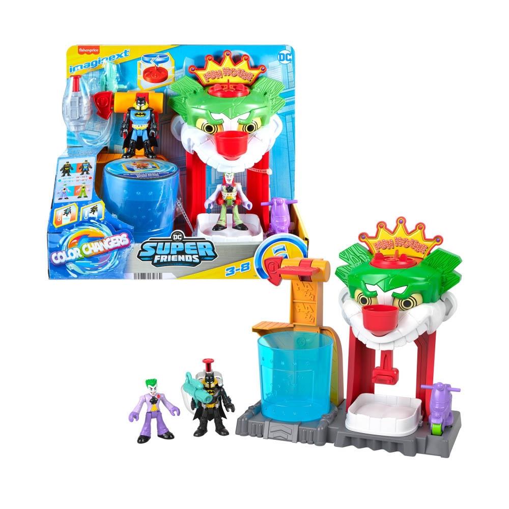 Set De Juego Imaginext Dc Super Friends The Joker Y La Casa De La Risa