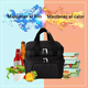 thumbnail image 4 of Loncheras Belug Escolare Impermeable 10lgran Capacidad Y Bandolera negraq, 4 of 5