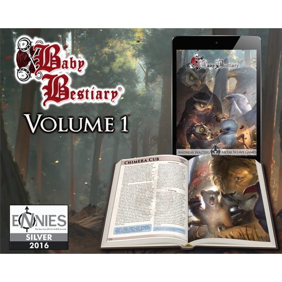 Libro: Baby Bestiary Handbook, vol. 1, tapa dura, 83 páginas