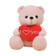 thumbnail image 1 of Corazón Oso Peluche Regalos Del Día De San Valentín Para Niños Amantes Niños Niñas Rosa, 1 of 5