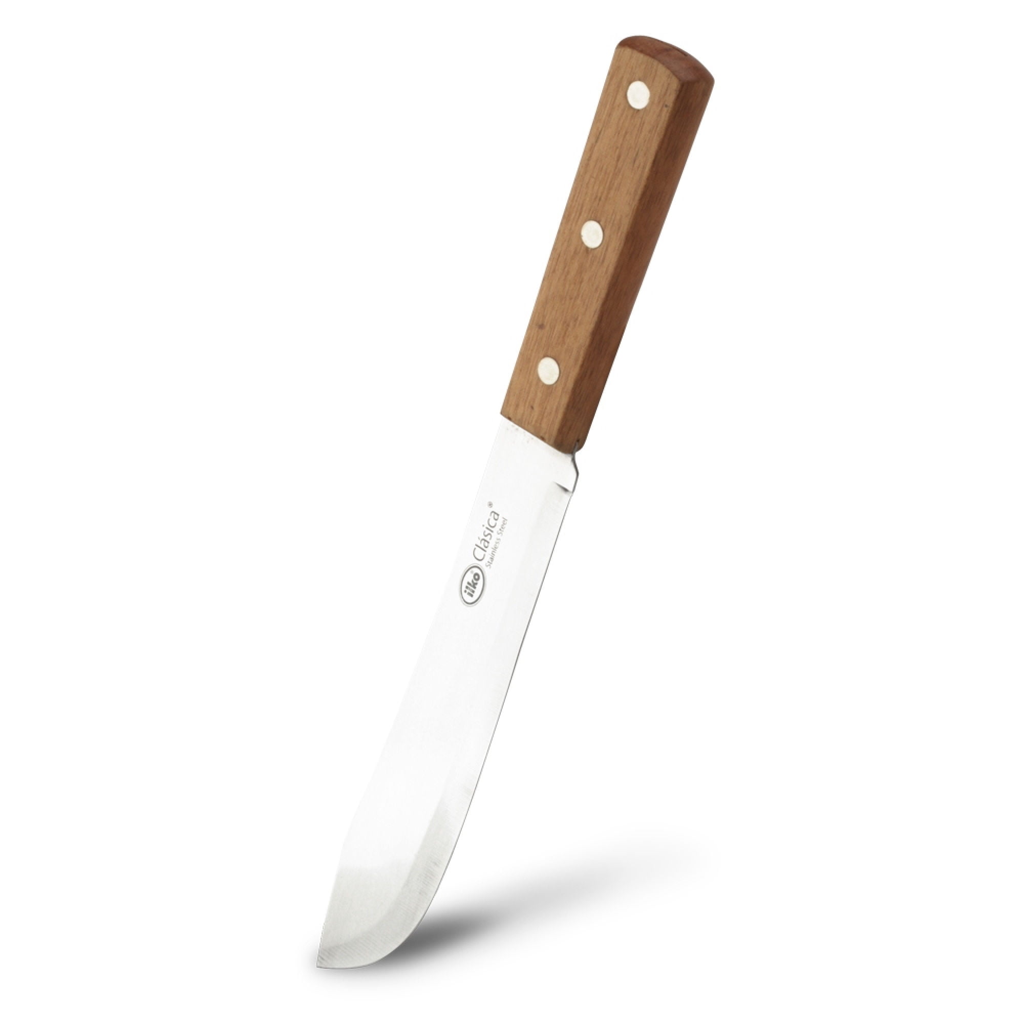 Cuchillo Carne 18 Cm Acero Inoxidable Café