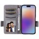 thumbnail image 4 of Funda Cartera para iPhone 17 Tapa Flip con Ranuras y Soporte Gris, 4 of 5