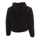 thumbnail image 3 of Polerón Sherpa Kids Crop Top Negro, 3 of 5
