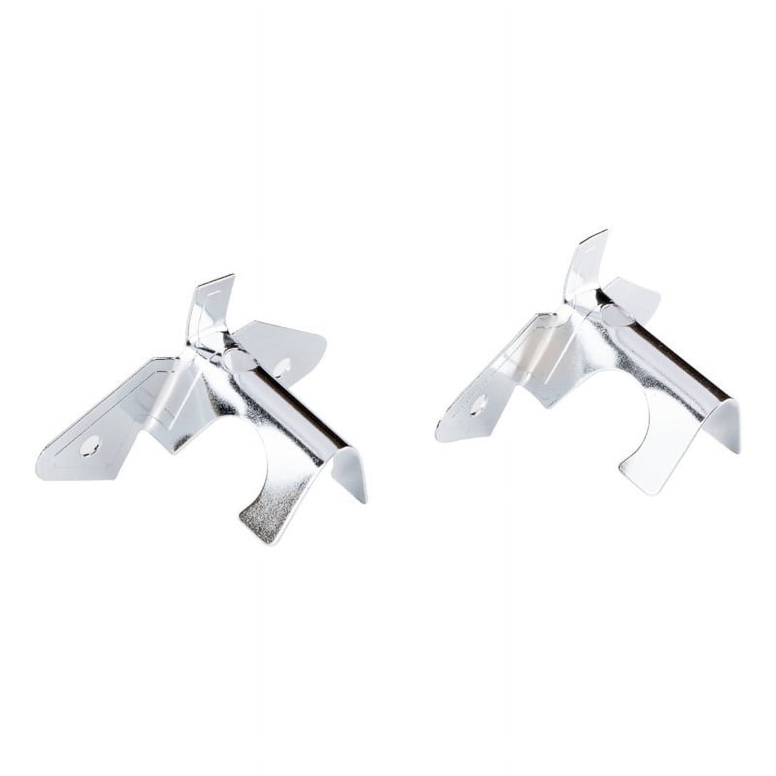 Metalhsa - Pack 2 Unidades Soporte Cromado Techo 16 Mm