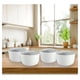 thumbnail image 3 of Pack 4 bowl de Cerámica -apto p/horno - 9cm diámetro - Blanco - R375, 3 of 3
