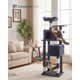thumbnail image 2 of Árbol para gatos SONGMICS HOME multi‑nivel gris oscuro, 2 of 8