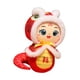 thumbnail image 1 of Serpiente De Peluche Muñeca Lunar Año Nuevo Rojo Animal Estatua Para El Hogar Festivales Vacaciones 26 Cm, 1 of 5