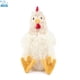 thumbnail image 2 of Juguete masticable interactivo Squeaky Dog Best Pet Supplies, pollo arrugado, 2 of 6