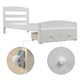 thumbnail image 3 of Plataforma Marco de cama doble con cajón de almacenamiento y soporte de lámina de madera No se necesita muelle de caja, 3 of 6
