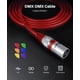 thumbnail image 3 of Cable de extensión DMX GearIt, paquete de 6 unidades, 7,6 m, para iluminación de escenario, 3 of 9