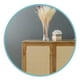 thumbnail image 4 of Buffet Rattan 3 Puertas Miel, 4 of 5