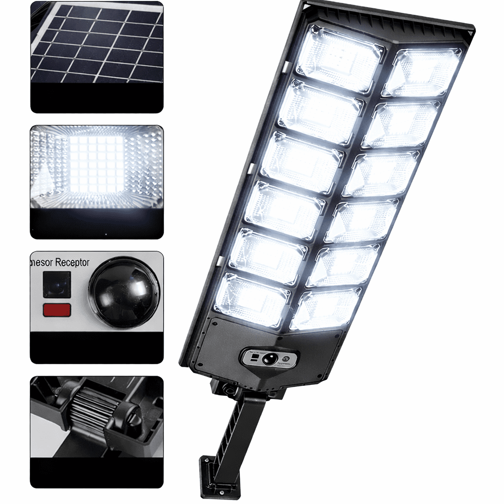 Reflector Solar Eoland 400w Led Con Sensor De Movimiento Exterior