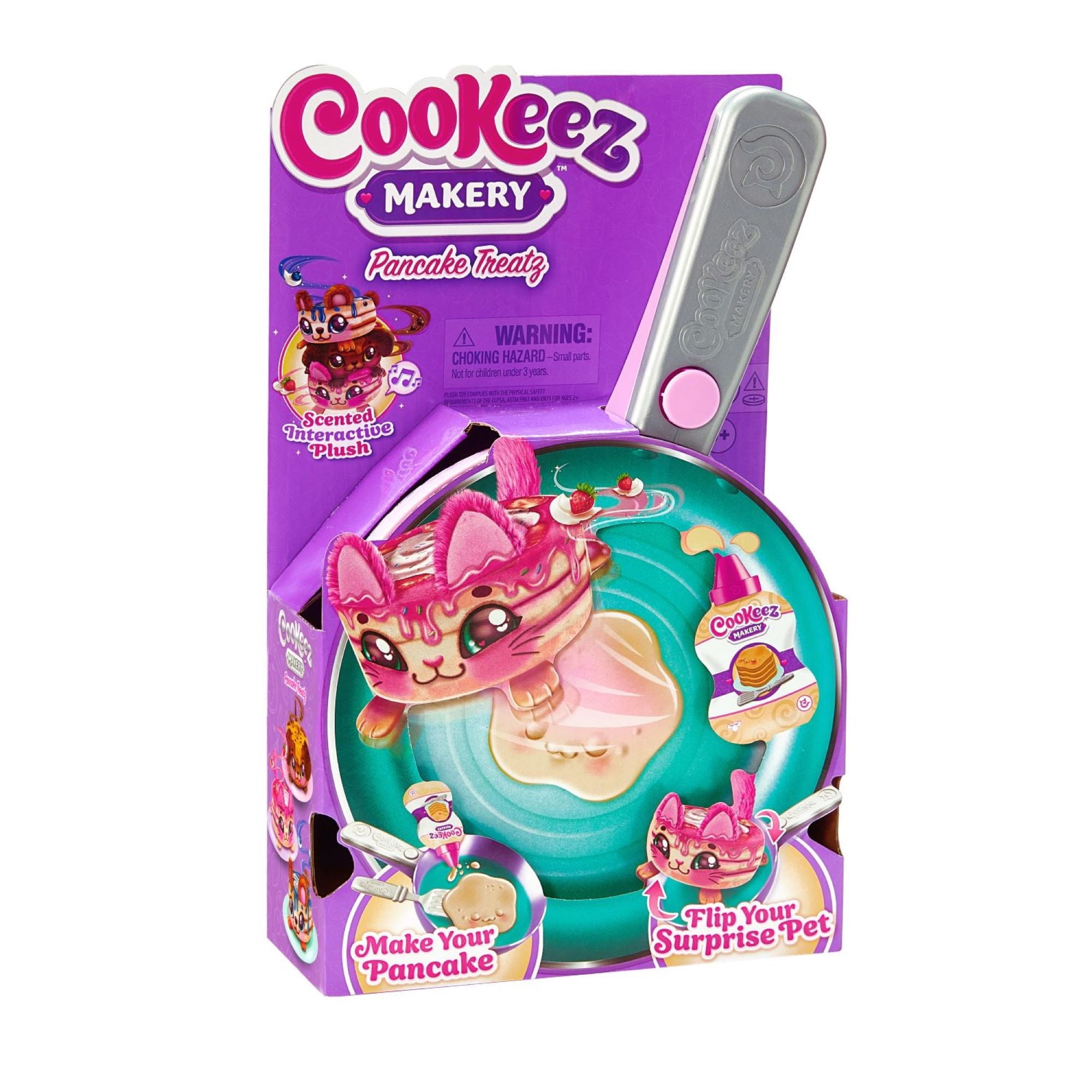 Cookeez Makery - Peluche Panquequera Magica Creatura Coleccionable Surtido 1 Un
