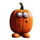 thumbnail image 4 of Escultura De Estatuas De Calabaza Para Decoración De Fiesta De Halloween Para Sala De Estar, Fiesta, Oficina, Estilo E, 4 of 5