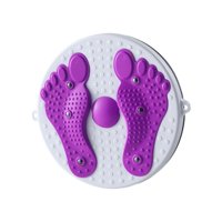 Ioensy - Tablero De Disco Para Torcer La Cintura, Uso En Gimnasio En Casa, Entrenamiento Físico, Núcleo, Tablero Ab Twister, Morado, Sin Cuerda