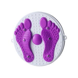 Ioensy - Tablero De Disco Para Torcer La Cintura, Uso En Gimnasio En Casa, Entrenamiento Físico, Núcleo, Tablero Ab Twister, Morado, Sin Cuerda