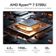 thumbnail image 2 of Mini PC Beelink SER5 AMD Ryzen 7 5700U 16 GB RAM 500 GB SSD, 2 of 7